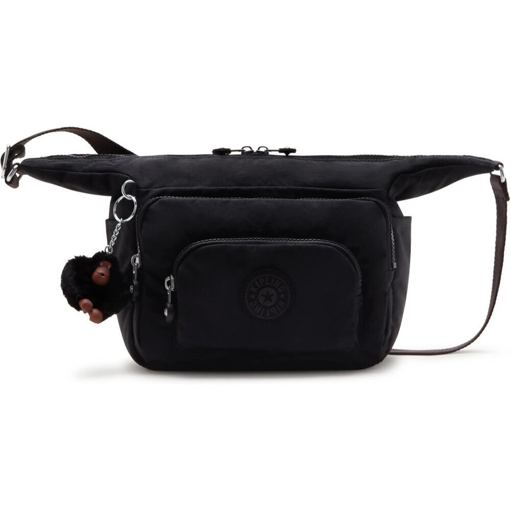 Women's Nylon Crossbody Bag Adjustable Strap Zipper Compact Stylish
